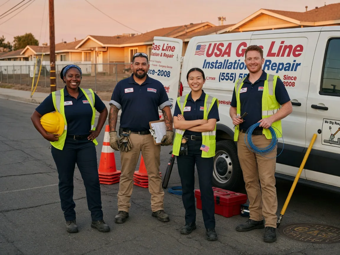 Gas Line Installation company in Newtown, PA